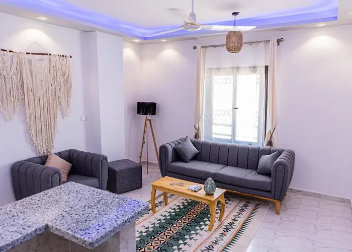 Sultan's Suite-chill Out Roof Terrace-3 Bedrooms * Hurghada